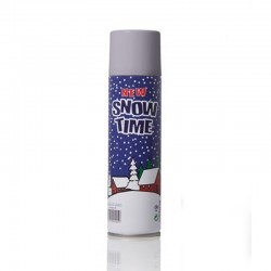 ΣΠΡΕΥ SNOW TIME 250ML SILVER REMOVABLE ΣΠΡΕΥ SNOW TIME 250ML SILVER REMOVABLE